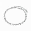 Glozya Heart Link Bracelet — studio product photo on white background