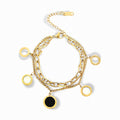 Glozya Multi Charm Bracelet — studio product photo on white background