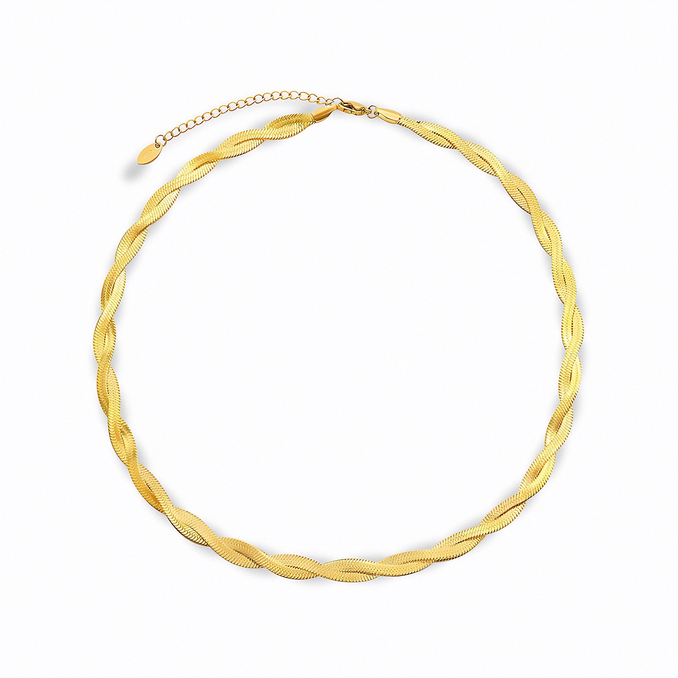 Glozya Twisted Chain — studio product photo on white background