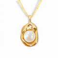 Glozya Unique Pearl Necklace — studio product photo on white background